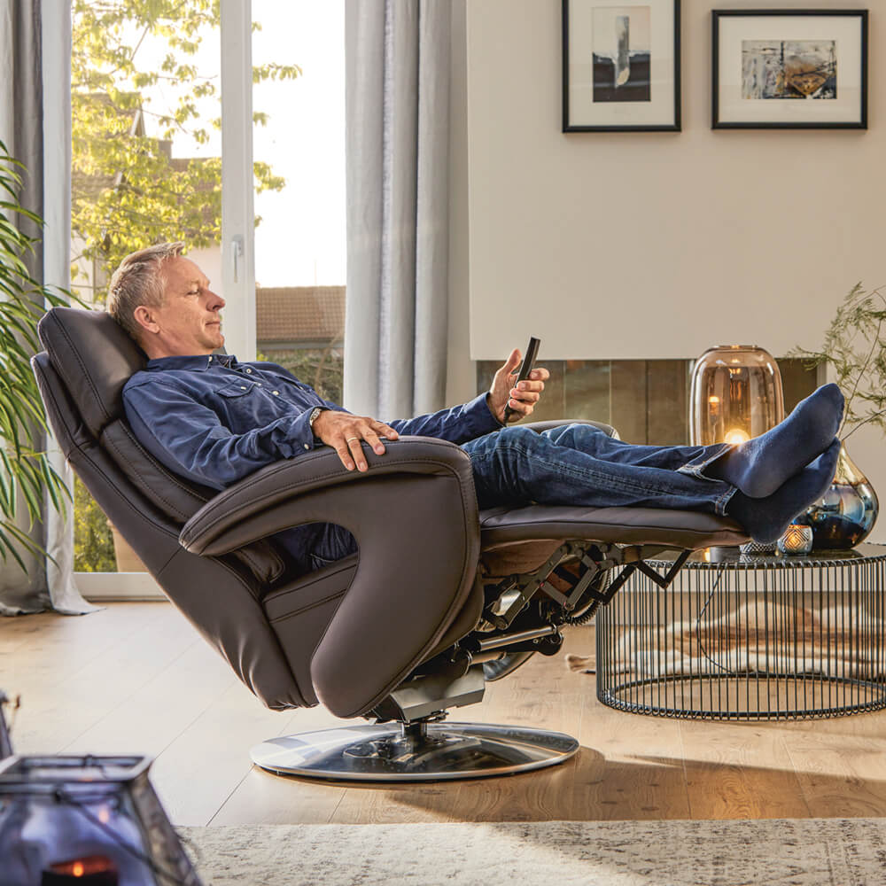 Relaxsessel mit elektrischen Funktionen